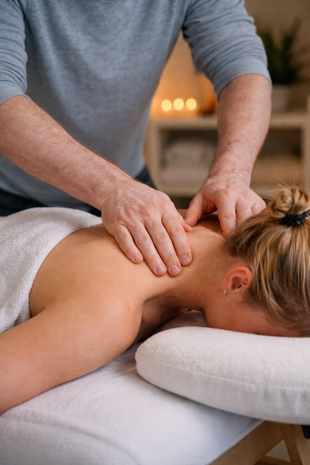 Sports massage treatment